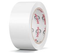 1 Rouleau Ruban Toilé Blanc 50mmx27,4m Fort Imperméable Int/Ext | Ruban ductile renforcé de tissu pour réparations, regroupement & étanchéité. Fort adhésif, déchirable à la main, polyvalent.