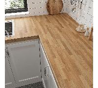 1 rouleau, sticker de sol de salle de bain et de toilette aspect bois, antidérapant auto-adhésif pour carrelage de salle de bain et sol de cuisine, sticker de décoration murale aspect bois grain, impe