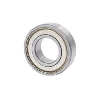 1 roulement à billes à gorge profonde 6200 6201 6202 6203 6204 6205 6206 6207 6208 ZZ RS(ZZ,6207-35x72x17)