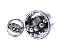 1 roulement à billes pendulaire 2201, 12 mm x 32 mm x 14 mm, double rangée de roulements à billes pendulaires, cage en nylon