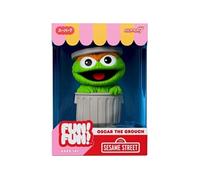1, Rue Sésame - Figurine 1, Rue Sésame Fun! Fun! Oscar le grincheux 18 cm