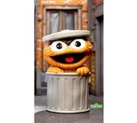 1, Rue Sésame - Figurine FUN! FUN! Oscar the Grouch (Orange) 13 cm Orange