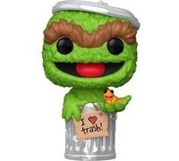 Funko Pop! TV: Seseam Street - Oscar The Grouch - Sesame Street - Figurine en Vinyle à Collectionner - Idée de Cadeau - Produits Officiels