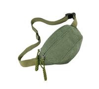 1 sac à bandoulière en velours côtelé, couleur unie, sac de poitrine de sport tendance pour la randonnée quotidienne, le cyclisme et l'entraînement sportif (vert), vert, 34*11*15cm, Sac banane