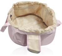 1 Sac À Cosmétiques Avec Cordon De Serrage, Sac Cosmétique De Voyage, Sac À Cosmétiques Portable Avec Cordon, Adapté Aux Voyages En Famille En Plein Air, Violet, Tendance, Violet, Moderne