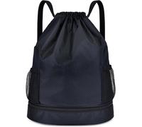 1 Sac À Dos Avec Cordon De Serrage,Outil De Rangement Portable,Sac À Dos De Sport Décontracté,Sac De Sport Simple,Sac Étanche Avec Cordon De Serrage,Adapté Pour Les Voyages,Le Shopping (Noir),