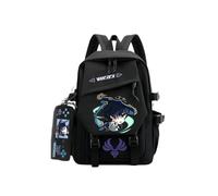 1 sac à dos en toile Genshin Impact - Personnage de jeu - Pour étudiant - 25 cadeaux, Style 8, M