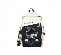 1 sac à dos Genshin Impact en toile d'animation pour étudiant 14 pièces, Wanderer 1, taille unique