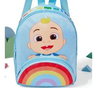 1 sac à dos mini en polyester avec imprimé mignon de dessin animé, sangles d'épaule réglables, convient pour les sorties, l'école, les loisirs, Cocomelon Taille UniqueCartoonPolyester