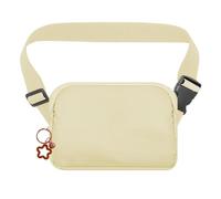 1 Sac À Taille en Nylon Et Clé 1 Star, Sac À Bandoulière Imperméable, Sac Croisé Simple Et Polyvalent, Sac De Taille Sportif.