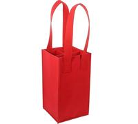 1 Sac À Vin Rouge Portable En Feutre, Sac Cadeau Pour Vin, Support À Champagne En Feutre Pour Le Rangement