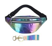 1 Sac Ceinture Femme, 1 Pendentif, Sac Ceinture Tendance, Sac Ceinture Brillant, Sac Ceinture Femme Imperméable, Sac Ceinture Voyage