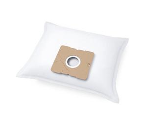 1 sac d'aspirateur (pour tester) compatible avec Hanseatic - Eco-Line Premio 1400 W (avec panier/cage) / sacs filtrants de marque Dustwave® - Fabriqué en Allemagne + micro-filtre inclus