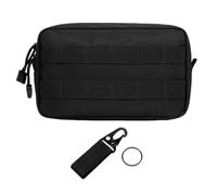 1 Sac De Ceinture D'Extérieur, 1 Boucle De Suspension, Sac De Ceinture À Pression, Sac De Rangement De Chasse, Sac De Rangement De Gadgets