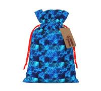 1 sac de Noël avec cordon de serrage pour tous les adultes pour offrir des cadeaux d'Halloween