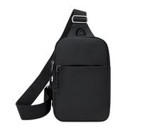 1 Sac De Poitrine pour Hommes, Sac À Bandoulière Imperméable en Tissu Oxford, Simple, Léger Et Antivol, Adapté Aux Activités De Plein Air, Aux Voyages Et Aux Déplacements.