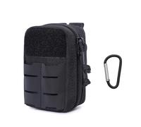 1 Sac De Rangement À La Taille Et 1 Boucle De Suspension, Sac À Outils Multifonction, Sac De Rangement De Pièces De Quincaillerie, Crochet De Bouteille D'Eau Pour Sac À Dos Extérieur.