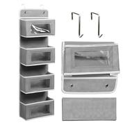 1 sac de rangement suspendu, outils de rangement derrière la porte, sac de rangement pour téléphone portable, sac de rangement multicouche, sac suspendu de grande capacité, pas de sac suspendu à