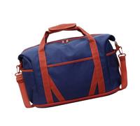 1. Sac de sport léger pour femme - Pliable - Pour voyage, voyage, voyage, week-end, sport, yoga, sac à bandoulière, bleu, Beauté de masse