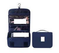 1 Sac de Voyage Multifonction pouvant être Suspendu, séparation Sec/Humide, Trousse Maquillage Portable pour Rangement(Deep Blue)
