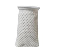 1 sac filtrant anti-débordement for aquarium, type nid d'abeille, lavable et réutilisable, en mousse, for système de filtration marine des poissons(E)