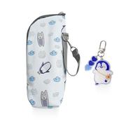 1 Sac Isotherme Portable, 1 Pendentif Pingouin, Sac Isotherme Étanche, Sac De Rangement Pour Bouteilles, Housse De Protection Pour Bouteille.