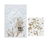 1 sachet avec pendentif pour ongles 3D avec fond pointu strass décoration ongles artisanat professionnel fournitures d'art