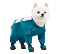 1. Salopette respirante pour chien avec leggings - Combinaison réglable pour les aventures en plein air - Toutes les tailles - Anti-poussière - Combinaison pour chien pour la plage