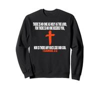 1 Samuel 2:2 Écriture des versets de la Bible Sweatshirt