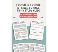 1 Samuel & 2 Samuel & 1 Kings & 2 Kings Chapter-by-Chapter Tip-In Bible Study Guide: Cut-Out Reference Cards with Chapter Reflections