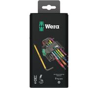1 SB Jeu de clés mâles coudées BO Multicolour, BlackLaser 967/9 TORX BO 1 WERA - 05073599001