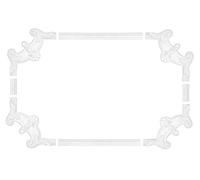 1 segment | arc de segment à plinthe AC257 | stucco | PU | anti-chocs | Perfect | AC257-12