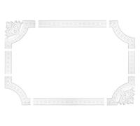 1 Segment | Arc segmentaire à plinthe AC214 | Stucco | PU | anti-chocs | Perfect | AC214-11