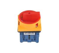 1 sélecteur rotatif D11-25 25 A, 1 phase, 2 positions, 4 bornes, cadenas, commutateur à cames Controls Switches