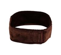 1 serre-tête/bandeau ajustable en velours pour perruque (Brun)