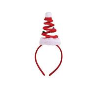 1 Serre-tête sapin de Noël sur ressort avec décoration grelots REF/22374 - ptit clown