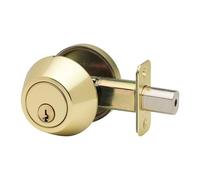 1 serrure de porte simple, accessoires de quincaillerie for meubles(Gold plating)