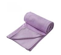 1 serviette longue for tapis de yoga, absorbante antidérapante for femme(Purple)