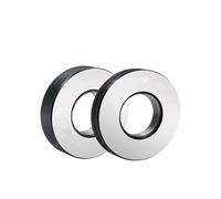 1 set (1 jauge de passage + 1 jauge d'arrêt) 6 g M0,8-M100 Calibre à anneau avec filetage métrique standard pour dents gauche et droite M2M4M48M72(M1.7X0.35-6g T Z, Droite Hand 1set)