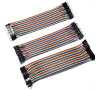 1 Set 120P 20cm 40PX1 Wire Jumper Cable 2.54mm 1P-1P Male-Male to Female Female-Female
