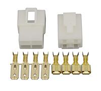 1 Set ~ 14 broches 6.3mm abdos Connecteurs de fil électrique en plastique Connecteur d'automobile DJ7011-6.3-11/21 DJ7141-6(4 Pin)