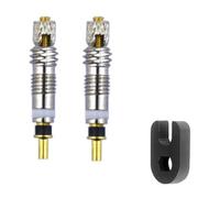 1 Set 2/6/12pcs Laiton Français Presta Valve De Pneu De Bicyclette Core + Outil De Suppression De Vtt Route Vélo Outils De Réparation De Pneus De Vélo Accessoires