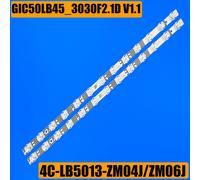 1 set - 2 pcs Bande de rétroéclairage LED pour TCL, 50G63, 50P615, 50G61, 50Sfruit50S435, 50S434, 50S43, GIC50LB45 _ 3030F2.1D, 4C-LB5013-ZM06J, LVU500NDEL ""Nipseyteko®