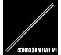 1 Set-2 Pcs TV LED Thomson, 43HR330M11A1 V1, 4C-LB4311-HR01J TCL 43ug femelle L43S6500 43S6500 43L2800C 43U5850C 43S6500elasticity 43U3900C 43UD6406 ""Nipseyteko