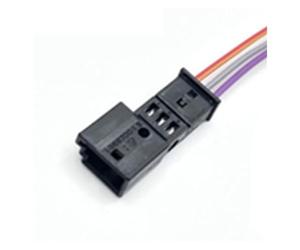 1 Set 3 Pin Car Stereo Speaker Tweeter Light Treble Electrical Cable Connectors Wire Harness for 1-968700-1 1C0973119B(3P Male,20 Pcs)