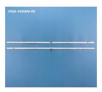 1 set 38LED 462mm LED bande de rétro-éclairage Samsung V9Q6-430SM0-R0 QE43Q60RAT BN96-48377AL QE43Q60TAU ""Nipseyteko