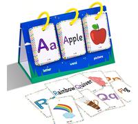 1 set/78 pièces Cartes-éclair de reconnaissance des lettres CVC, jeux de mots magiques, cartes-éclair de jeux de phonétique pour la maternelle et la classe de jardins d'enfants. Indispensables, jeux d