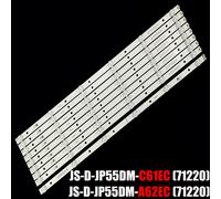 1 set - 9 pcs Kit 72 pièces LED volontairement 55KS4000 JN UHD JS-D-JP55DM-B51EC INTELLIGENT JS-D-JP55DM-A62EC 55DM1000/300MA-1BIN/FHD-8S 55DM1000/600MA-2BIN/FHD-1S ""Nipseyteko