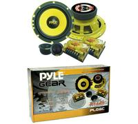 1 Set A 2 Voies Pyle PLG6C Diffuseur De 6,5 " 16,5 CM 200 Watts RMS Woofer Aigu