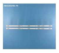 1 set Bande de rétroéclairage LED 5 lampe Rishiba 32L5069 JHD315V1H-LB81 Hisense APT-32LB02 VER2.4 HZ32E35AD HD315S1H81-T0 2X5 _ 15 32H4F ""Nipseyteko